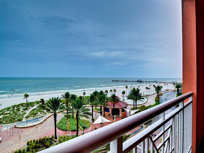 Beautiful view of Beach Walk from the 5th floor of this Aqualea Property.